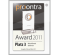 Pro Contra Award 2011 (3. Platz)
