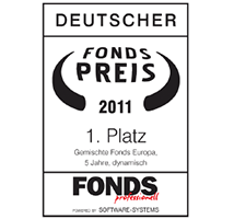 Deutscher Fondpreis 2011 (1. Platz)